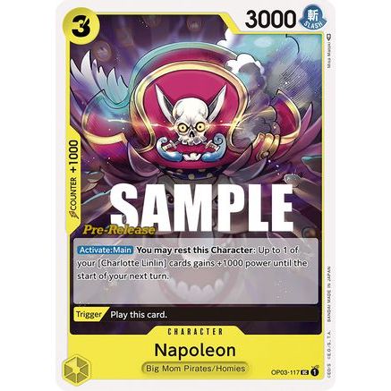 Napoleon (OP03-117) - Pillars of Strength Pre-Release Cards