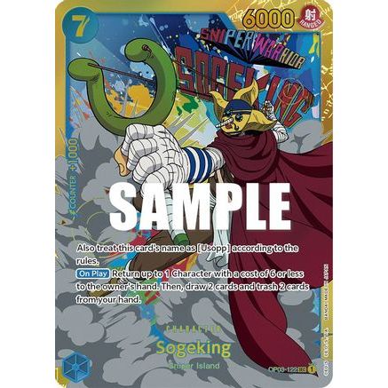 Sogeking (OP03-122) - Pillars of Strength Foil
