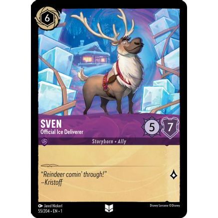 Sven - Official Ice Deliverer (55/204) - The First Chapter Cold Foil