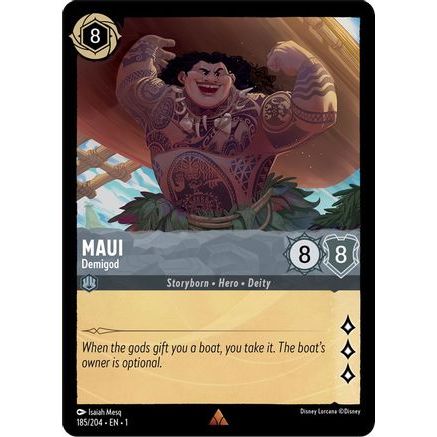 Maui - Demigod (185/204) - The First Chapter Cold Foil