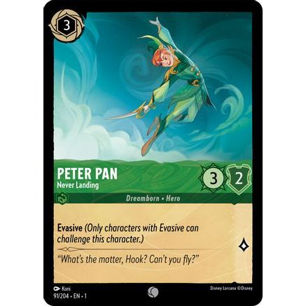 Peter Pan - Never Landing (91/204) - The First Chapter Cold Foil