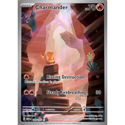 Charmander - 168/165 168 - SV Scarlet & Violet 151 Holofoil