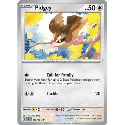 Pidgey 16 - SV Scarlet & Violet 151