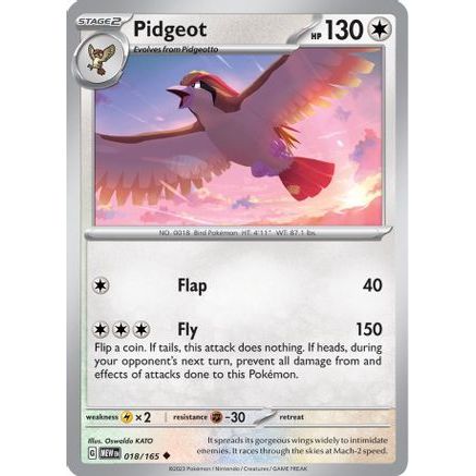 Pidgeot 18 - SV Scarlet & Violet 151