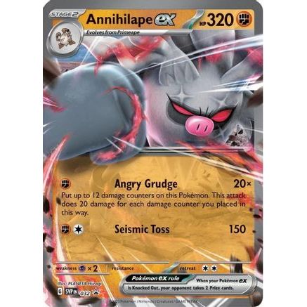 Annihilape ex - 032 32 - SV Scarlet & Violet Promo Cards Holofoil