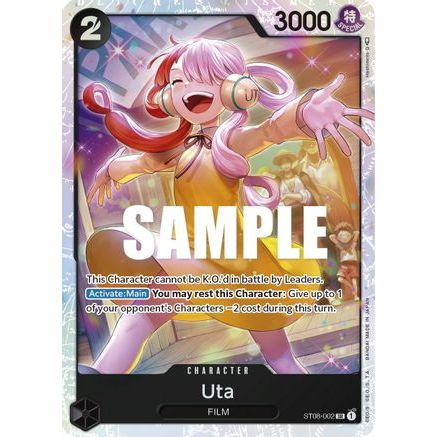 Uta (ST08-002) - Starter Deck 8: Monkey.D.Luffy Foil