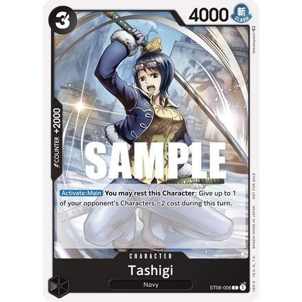 Tashigi (Tournament Pack Vol. 4) (ST06-006) - One Piece Promotion Cards