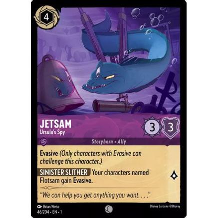 Jetsam - Ursula's Spy (46/204) - The First Chapter Cold Foil