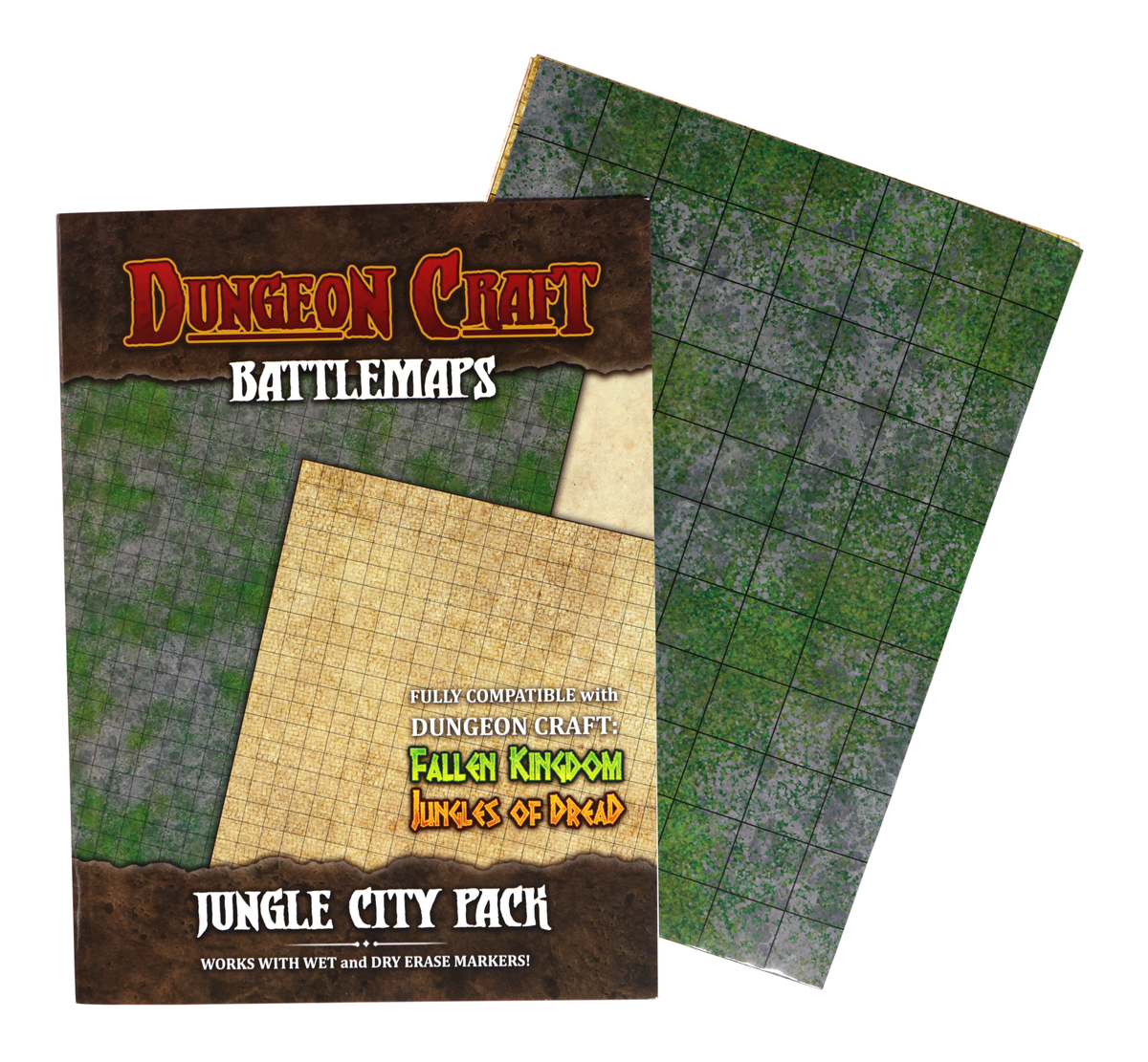 Dungeon Craft Battlemap: Jungle City