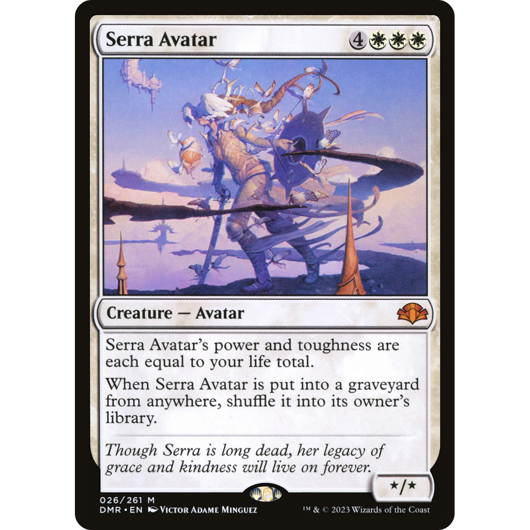 Serra Avatar (DMR-026) - Dominaria Remastered