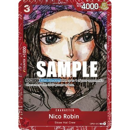 Nico Robin (Premium Card Collection -ONE PIECE FILM RED Edition-) (OP01-017) - One Piece Promotion Cards Foil