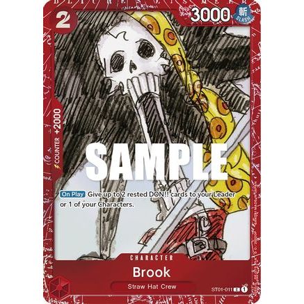 Brook (Premium Card Collection -ONE PIECE FILM RED Edition-) (ST01-011) - One Piece Promotion Cards Foil
