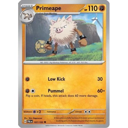 Primeape - 107/193 (Cosmos Holo) 107 - Miscellaneous Cards & Products Holofoil