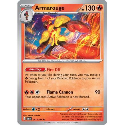 Armarouge - 041/198 (Line Holo) 41 - Miscellaneous Cards & Products Holofoil