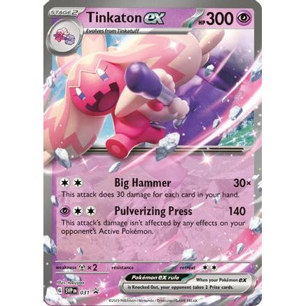 Tinkaton ex - 031 31 - SV Scarlet & Violet Promo Cards Holofoil