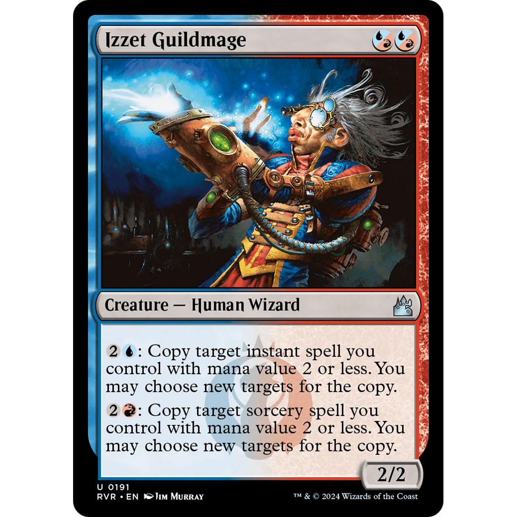 Izzet Guildmage (RVR-191) - Ravnica Remastered Foil