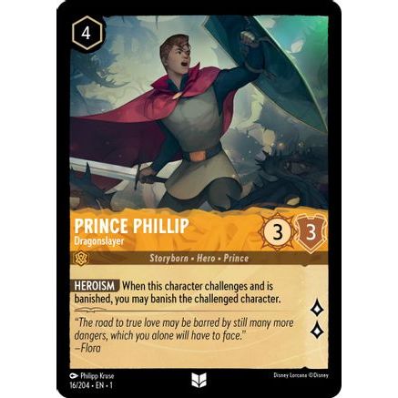 Prince Phillip - Dragonslayer (16/204) - The First Chapter Cold Foil
