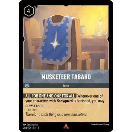 Musketeer Tabard (203/204) - The First Chapter Cold Foil