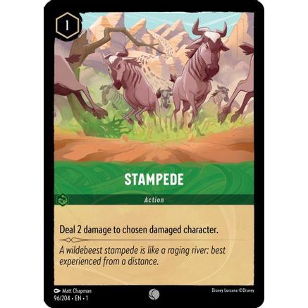 Stampede (96/204) - The First Chapter Cold Foil