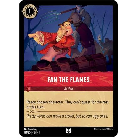 Fan the Flames (131/204) - The First Chapter Cold Foil