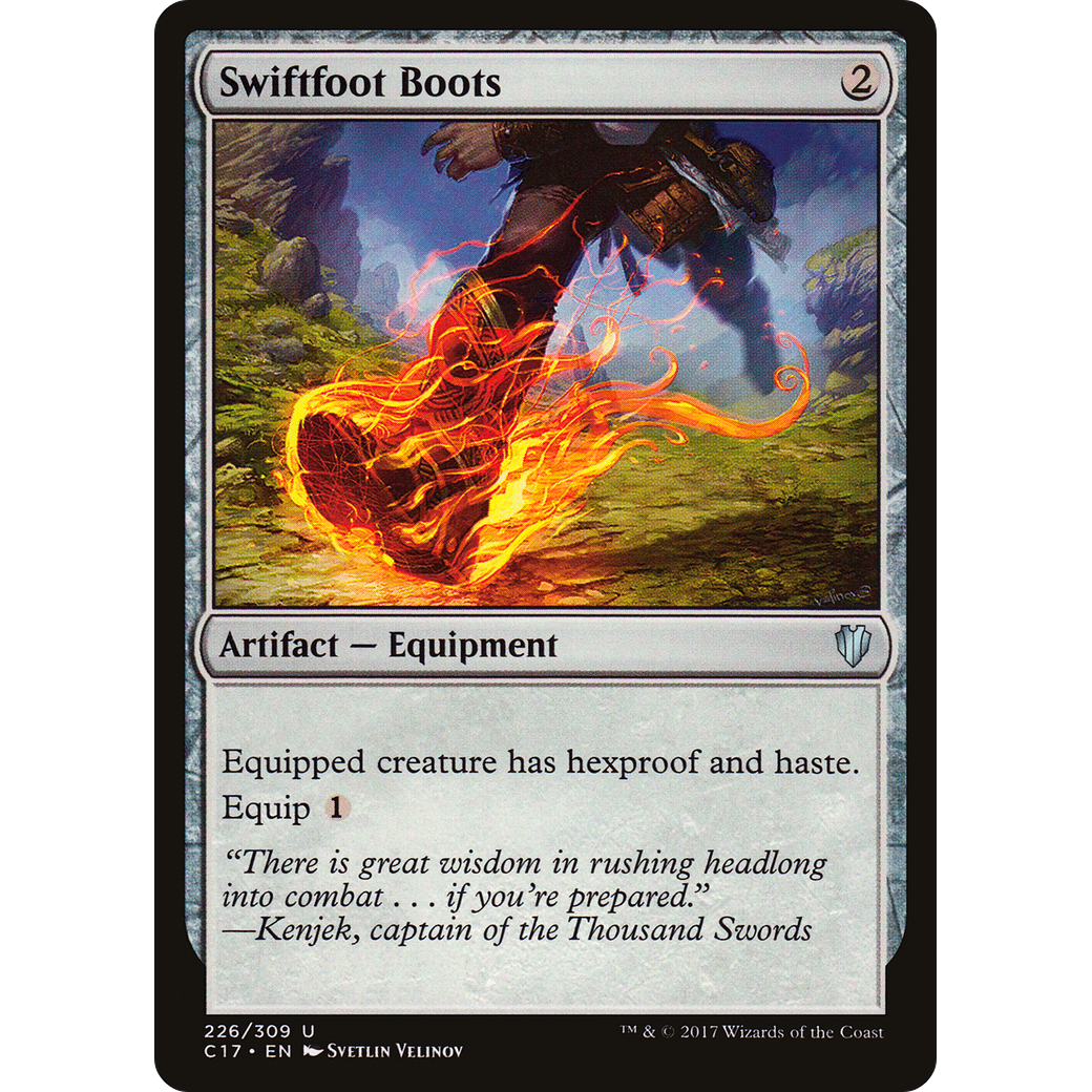 Swiftfoot Boots (C17-226) - Commander 2017