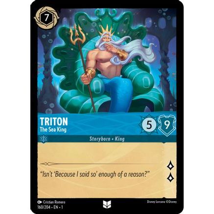 Triton - The Sea King (160/204) - The First Chapter Cold Foil