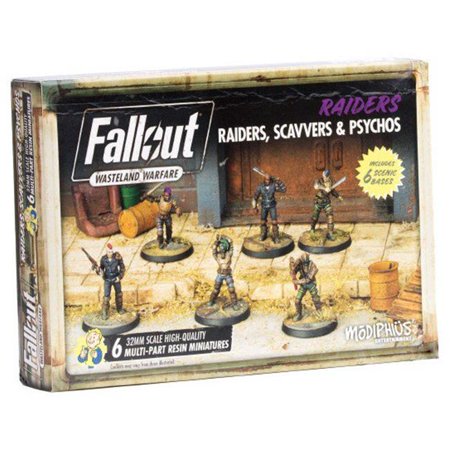 Fallout: Wasteland Warfare - Raiders: Raiders, Scavvers & Psychos