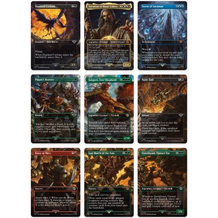 Isengard Destroyed Scene [Set of 9] (LTR-411-419) - The Lord of the Rings: Tales of Middle-earth