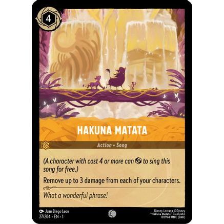 Hakuna Matata (27/204) - The First Chapter