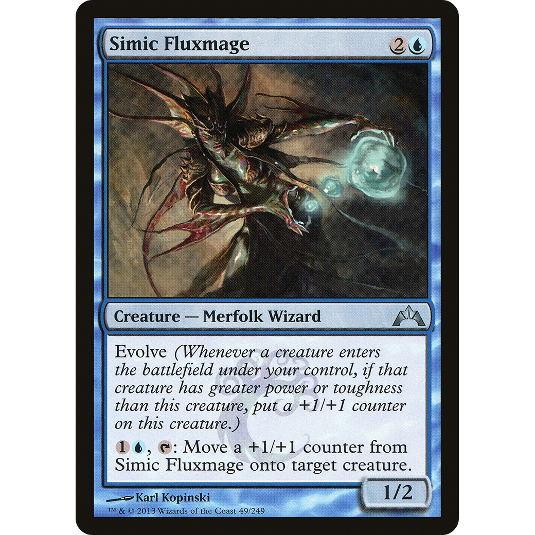 Simic Fluxmage (GTC-049) - Gatecrash Foil