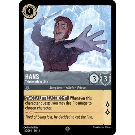 Hans - Thirteenth in Line (180/204) - The First Chapter Cold Foil