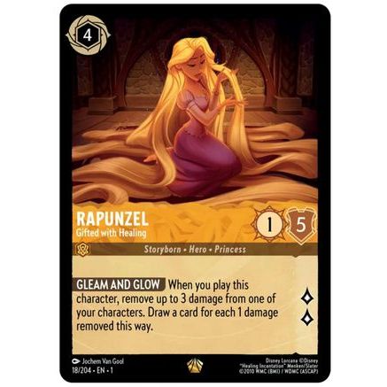 Rapunzel - Gifted with Healing (18/204) - The First Chapter Cold Foil