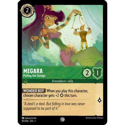 Megara - Pulling the Strings (87/204) - The First Chapter Cold Foil