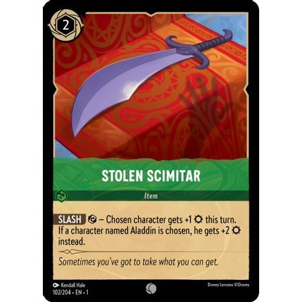 Stolen Scimitar (102/204) - The First Chapter