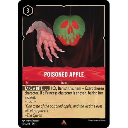 Poisoned Apple (134/204) - The First Chapter Cold Foil