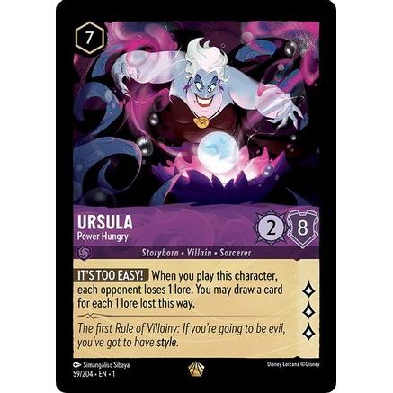 Ursula - Power Hungry (59/204) - The First Chapter Cold Foil