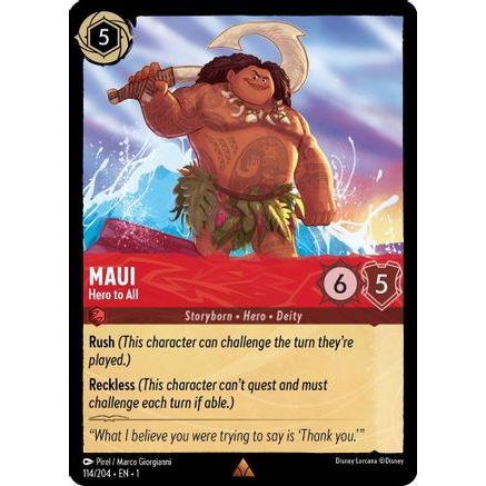 Maui - Hero to All (114/204) - The First Chapter