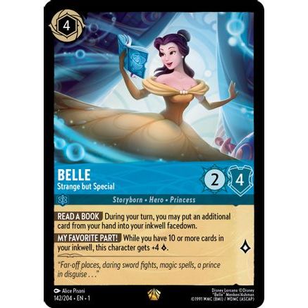 Belle - Strange but Special (142/204) - The First Chapter Cold Foil