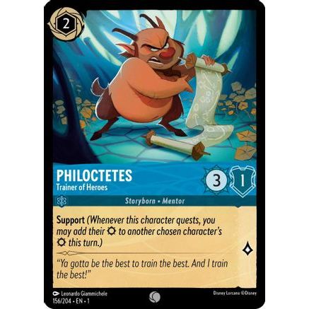 Philoctetes - Trainer of Heroes (156/204) - The First Chapter Cold Foil