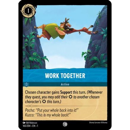 Work Together (165/204) - The First Chapter Cold Foil