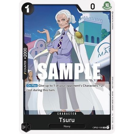 Tsuru (Event Pack Vol. 2) (OP02-106) - One Piece Promotion Cards