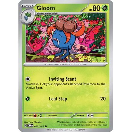 Gloom 2 - SV03 Obsidian Flames Reverse Holofoil