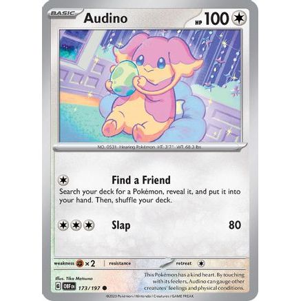 Audino 173 - SV03 Obsidian Flames