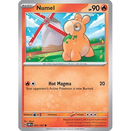 Numel 31 - SV03 Obsidian Flames