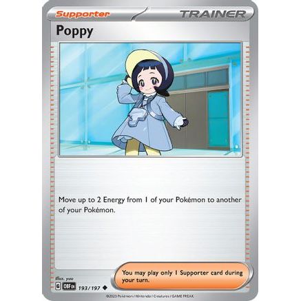 Poppy 193 - SV03 Obsidian Flames