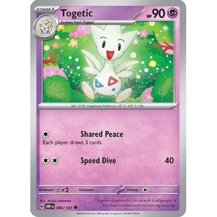 Togetic 84 - SV03 Obsidian Flames