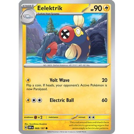 Eelektrik 68 - SV03 Obsidian Flames