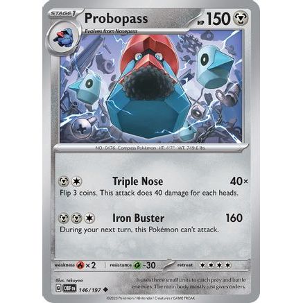 Probopass 146 - SV03 Obsidian Flames Reverse Holofoil