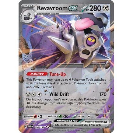 Revavroom ex 156 - SV03 Obsidian Flames Holofoil