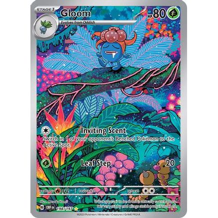 Gloom - 198/197 198 - SV03 Obsidian Flames Holofoil